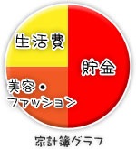 船橋|千葉|錦糸町の高収入風俗アルバイト【キャンパスサミットグループ】【あみの家計簿グラフ】